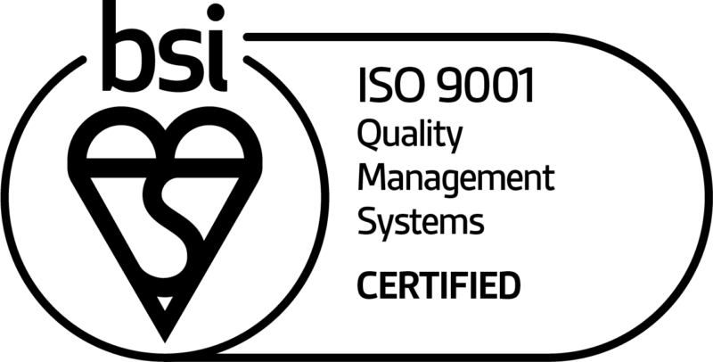 Mark Of Trust Certified ISO 9001 Quality Management Systems Black Logo En GB 1019